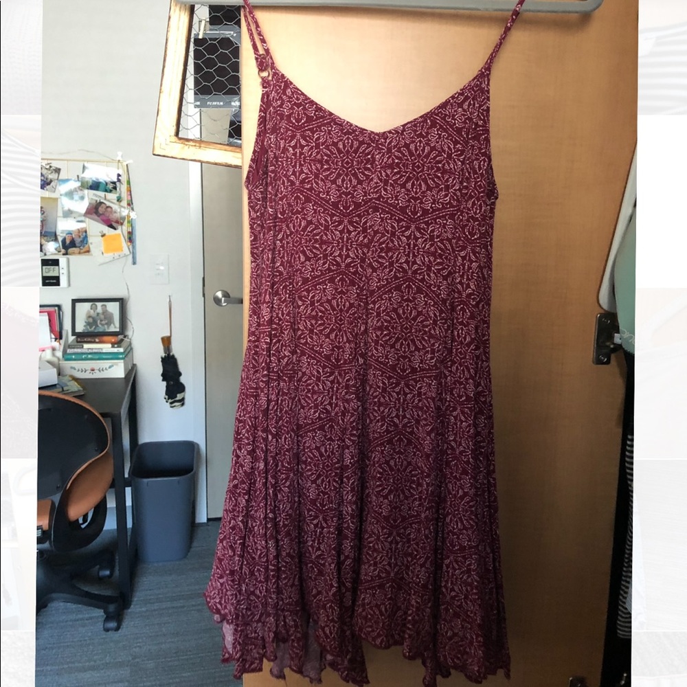 Red sundress